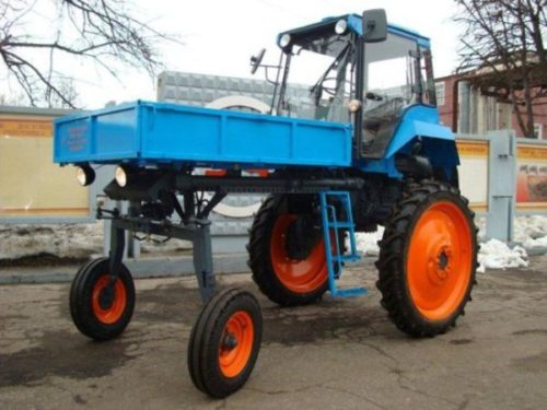 Рама, ходовая часть, мосты «ВТЗ-30СШ»