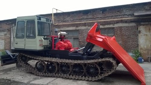 Технологическое оборудование трактора «ТТ-4М»