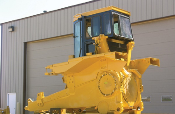 Кабина механизатора бульдозера «CAT D9R»