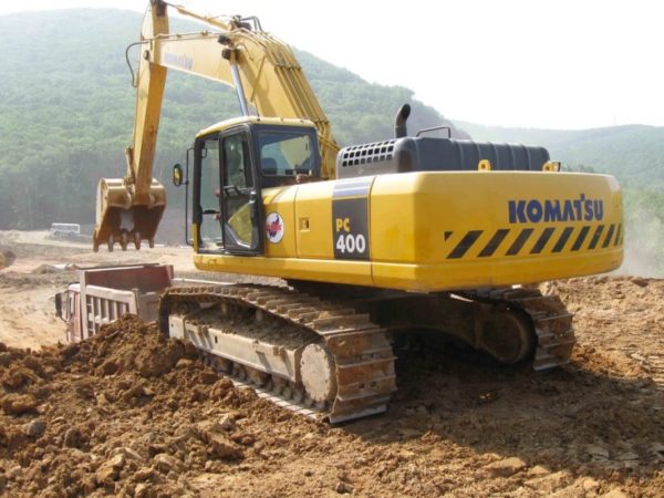 Ходовая часть Komatsu PC400-7