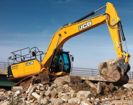 Устройство экскаватора JSB 220