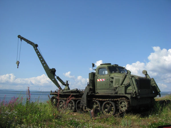 Кран и лебёдка