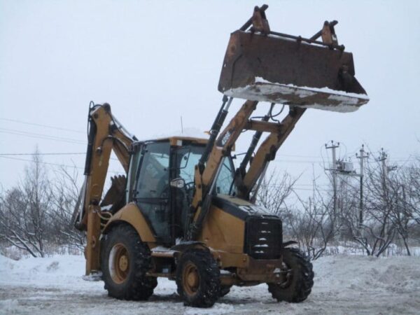 Гидравлика экскаватора-погрузчика CAT 428E